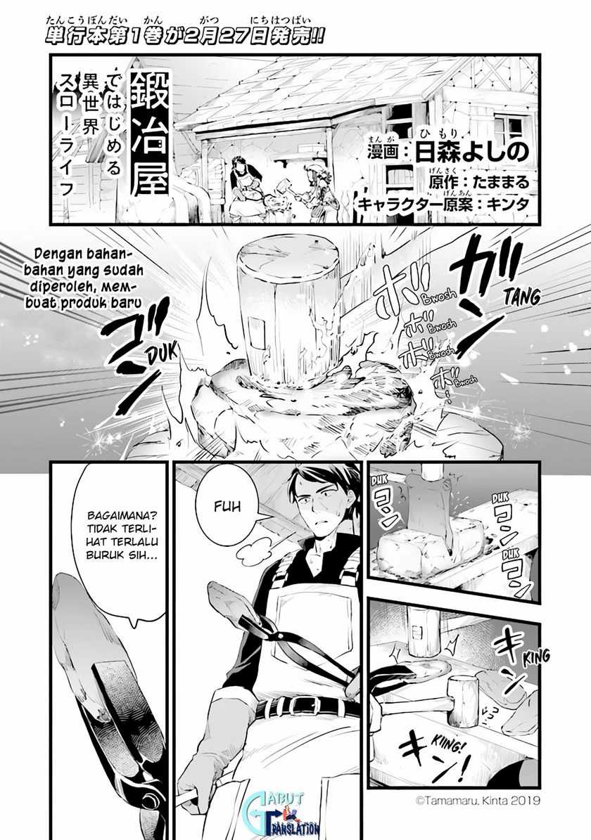 Manga Kajiya de Hajimeru Isekai Slow Life Chapter 7 gambar 2
