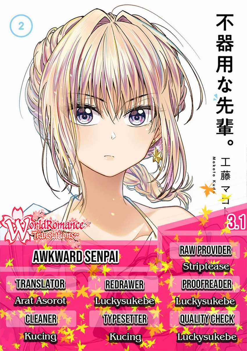 Awkward Senpai Serialization Chapter 3.1 halaman 1