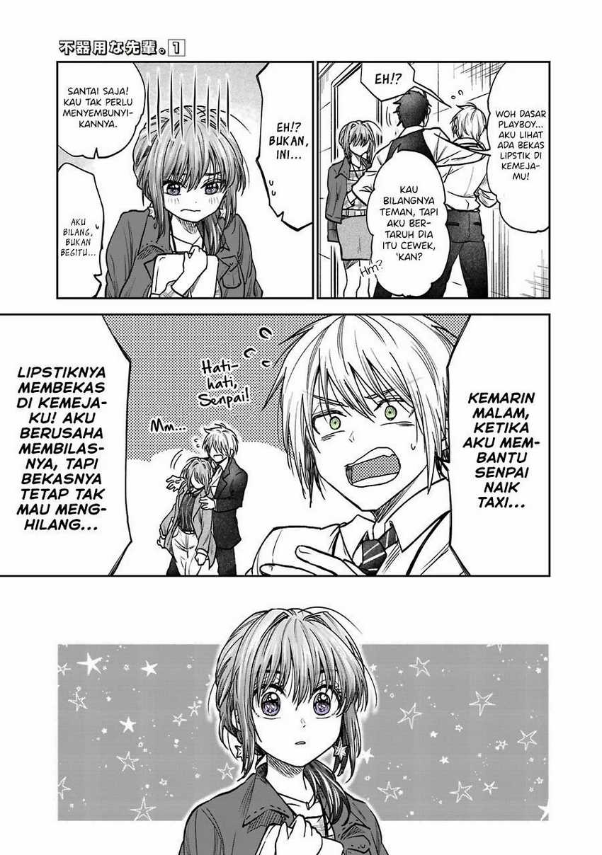 Awkward Senpai Serialization Chapter 2.1 - Halaman 4
