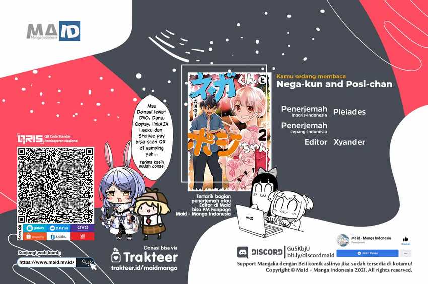 Komik Nega-kun and Posi-chan Chapter 15 gambar 1