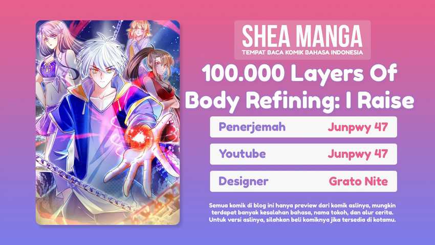 Komik 100.000 Layers Of Body Refining: I Raise All Emperor Chapter 03 gambar 1