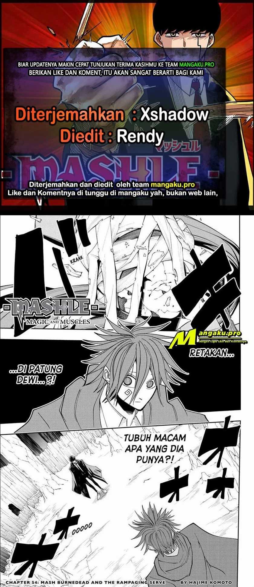 Komik Mashle: Magic and Muscles Chapter 54 gambar 1