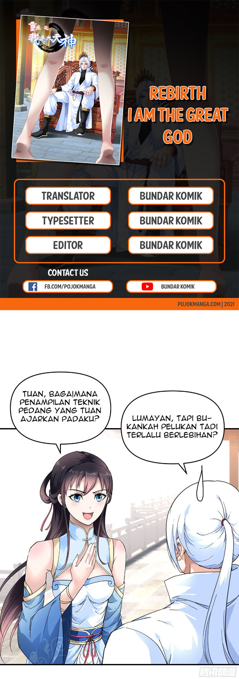 Manhua Rebirth I Am The Great God Chapter 49 gambar 2