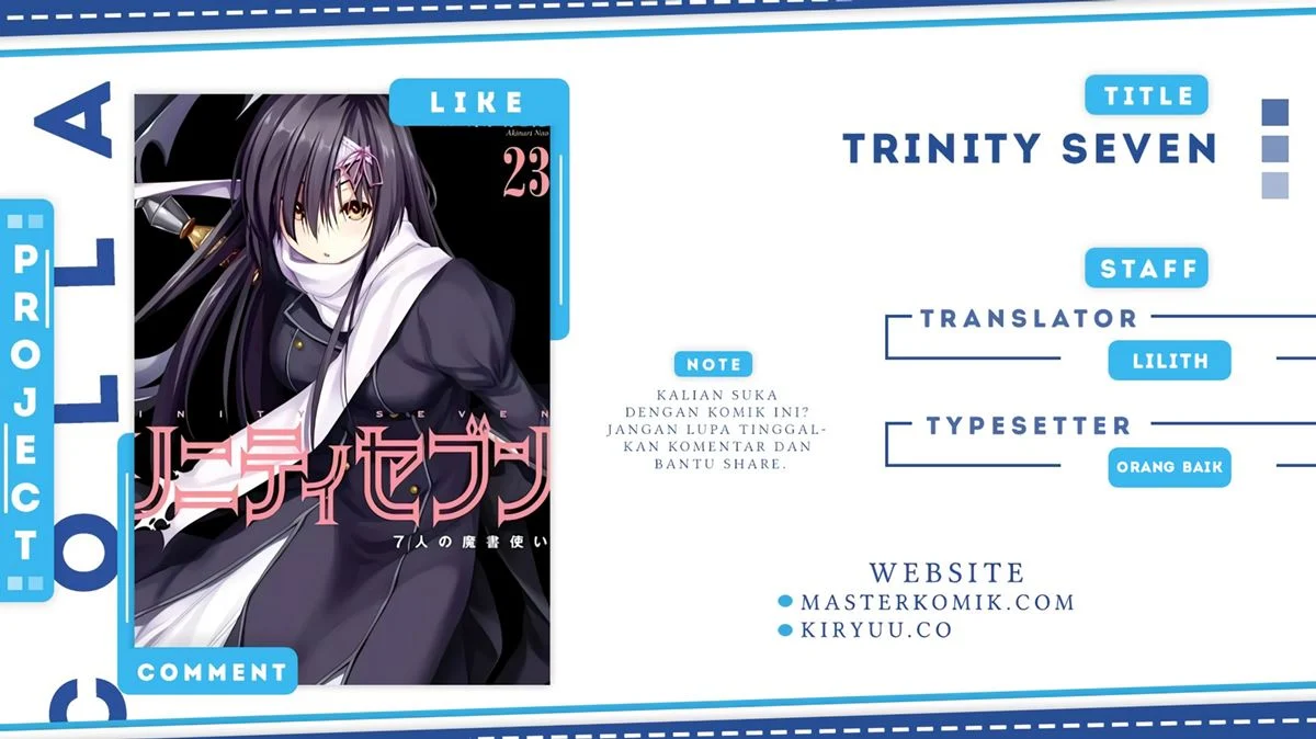 Komik Trinity Seven Chapter 87 gambar 1