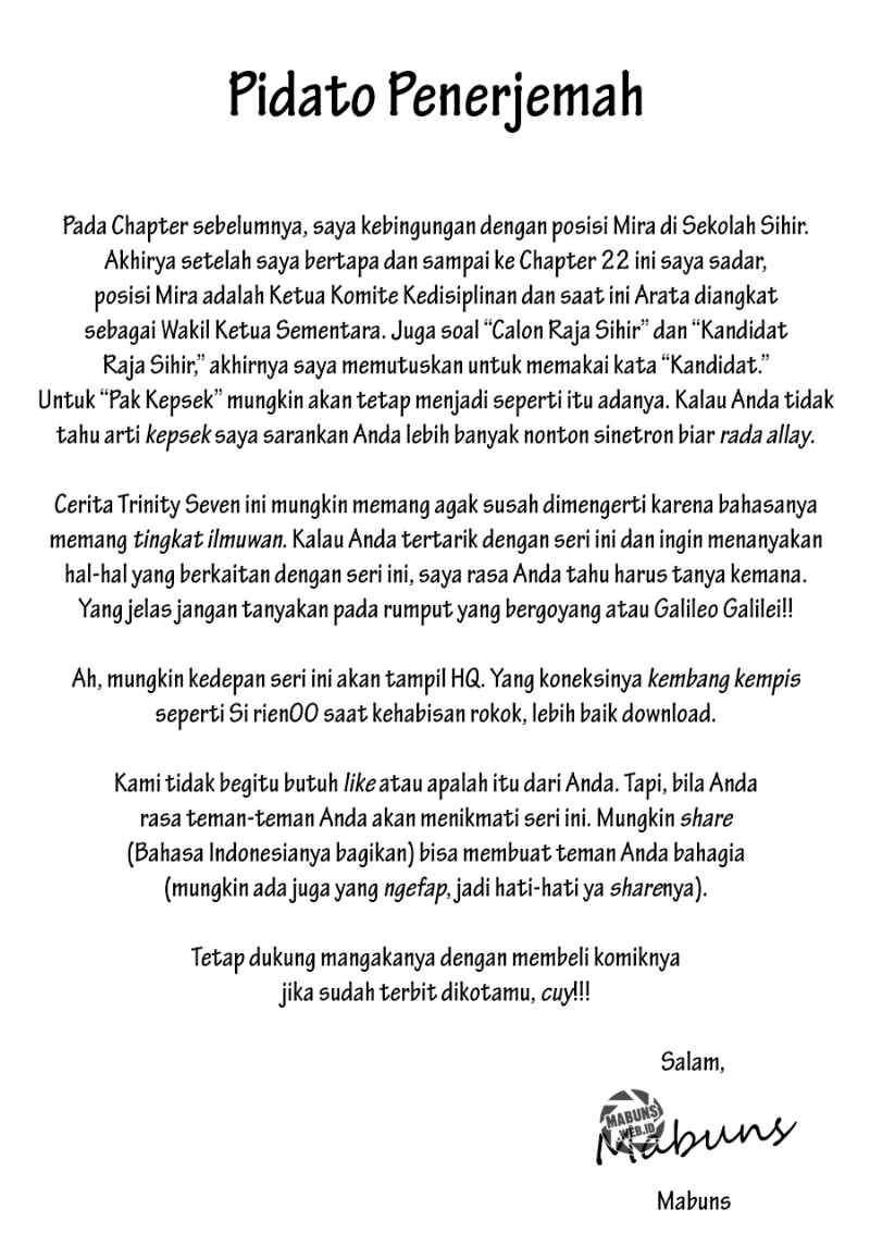 Manga Trinity Seven Chapter 22 gambar 2