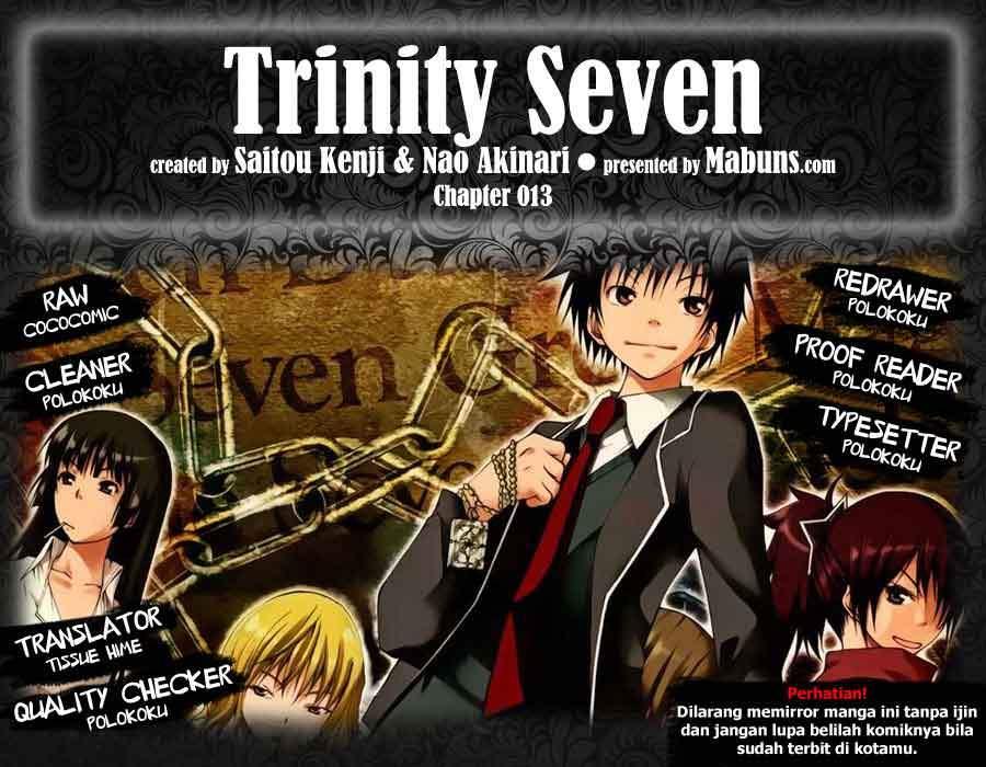 Komik Trinity Seven Chapter 13 gambar 1