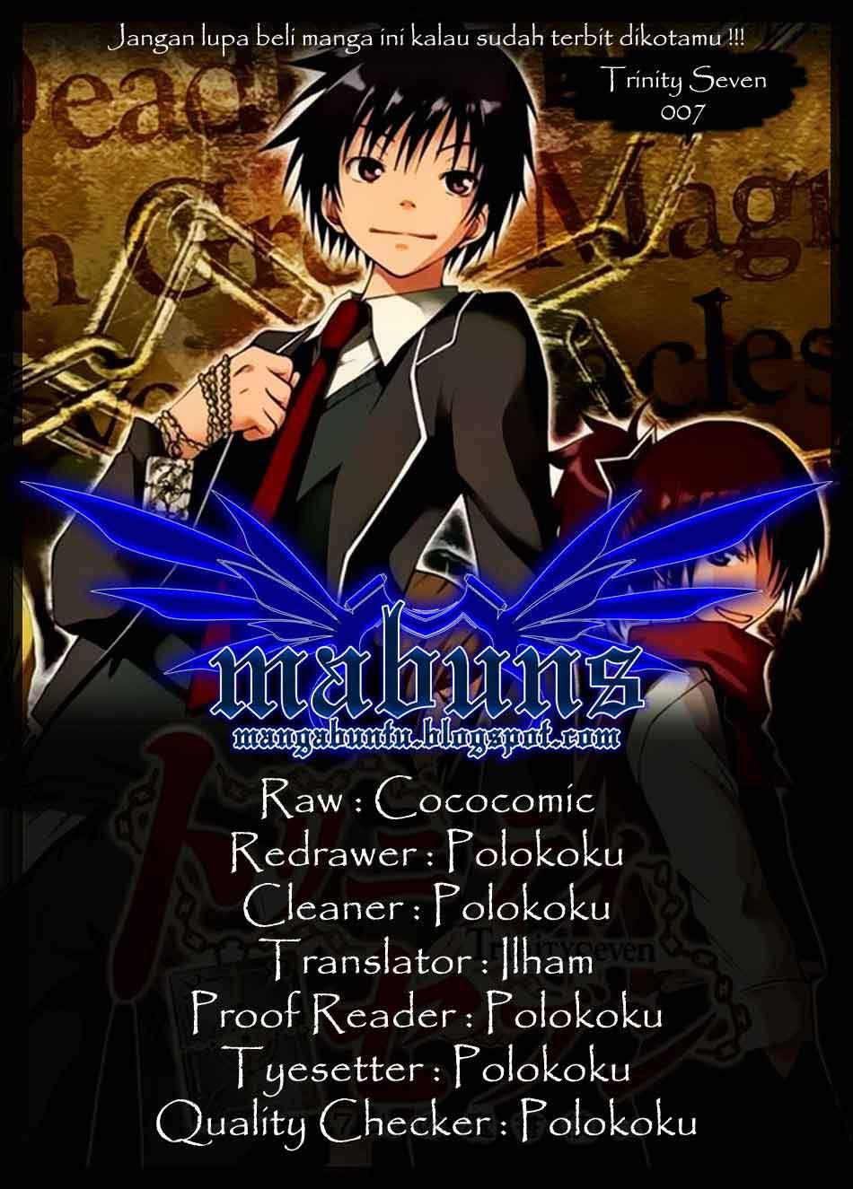 Komik Trinity Seven Chapter 7 gambar 1