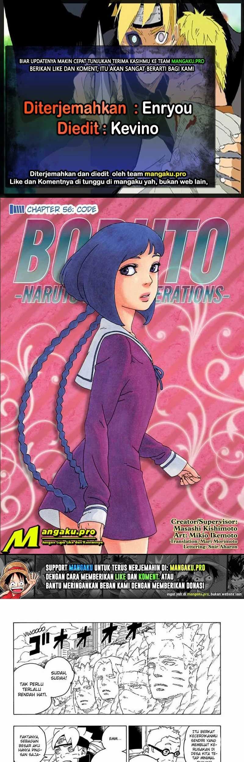 Komik Boruto Chapter 56.1 gambar 1