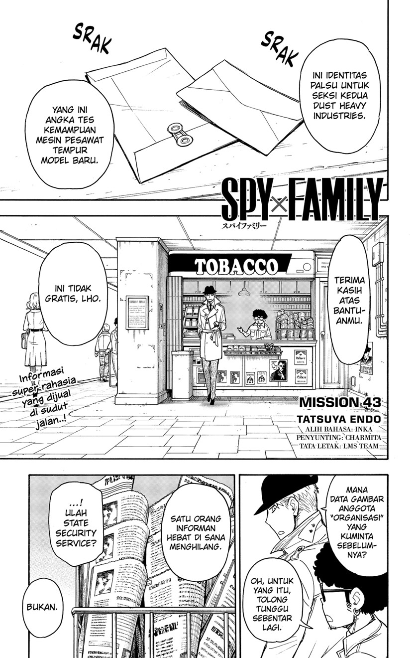 Komik Spy X Family Chapter 43 gambar 1