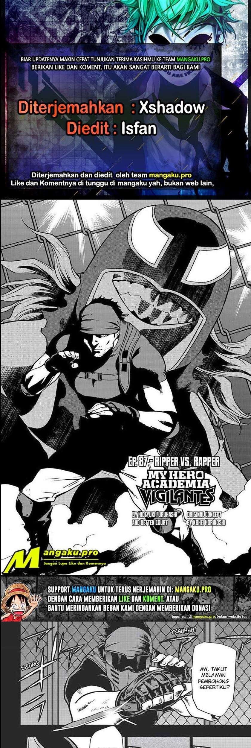 Komik Vigilante: Boku no Hero Academia Illegal Chapter 87 gambar 1