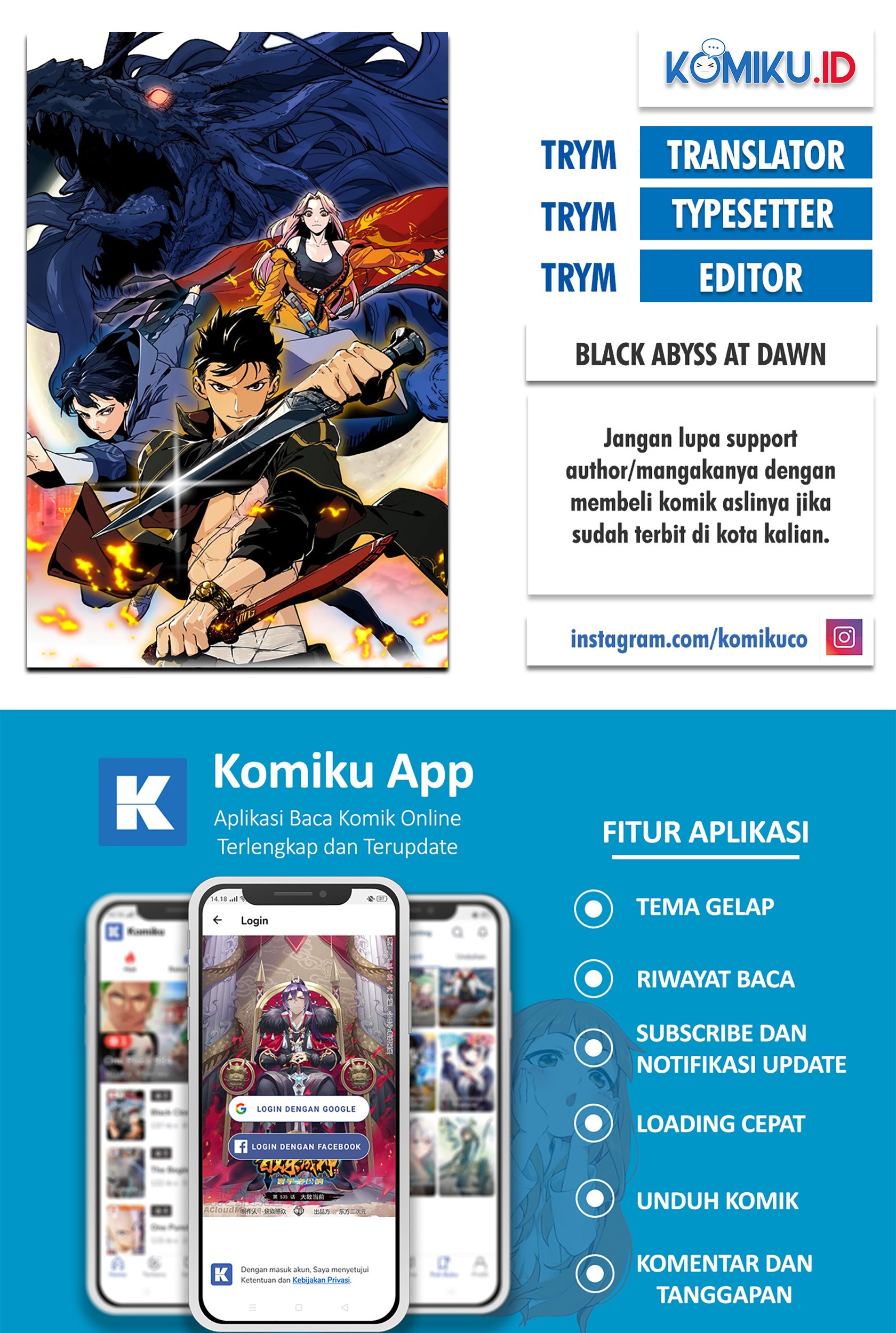 Komik Black Abyss at Dawn Chapter 25 gambar 1