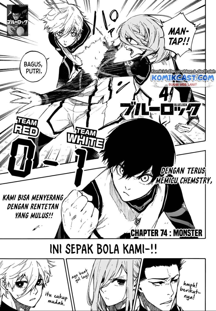 Komik Blue Lock Chapter 74 gambar 1