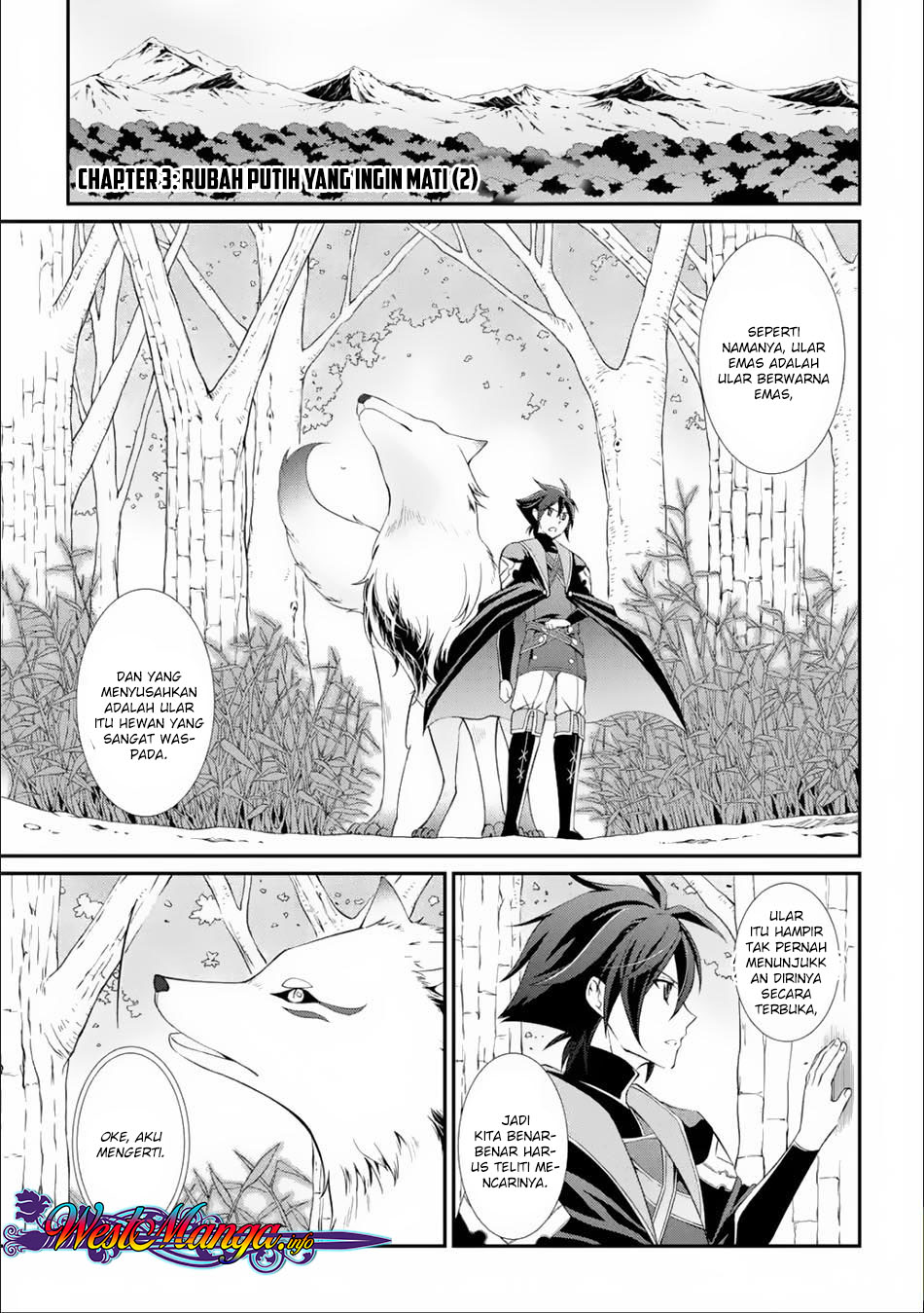 Manga Shikkoku tsukai no saikyo yusha nakama zen’in ni uragira retanode saikyo no mamono Chapter 03.1 gambar 2