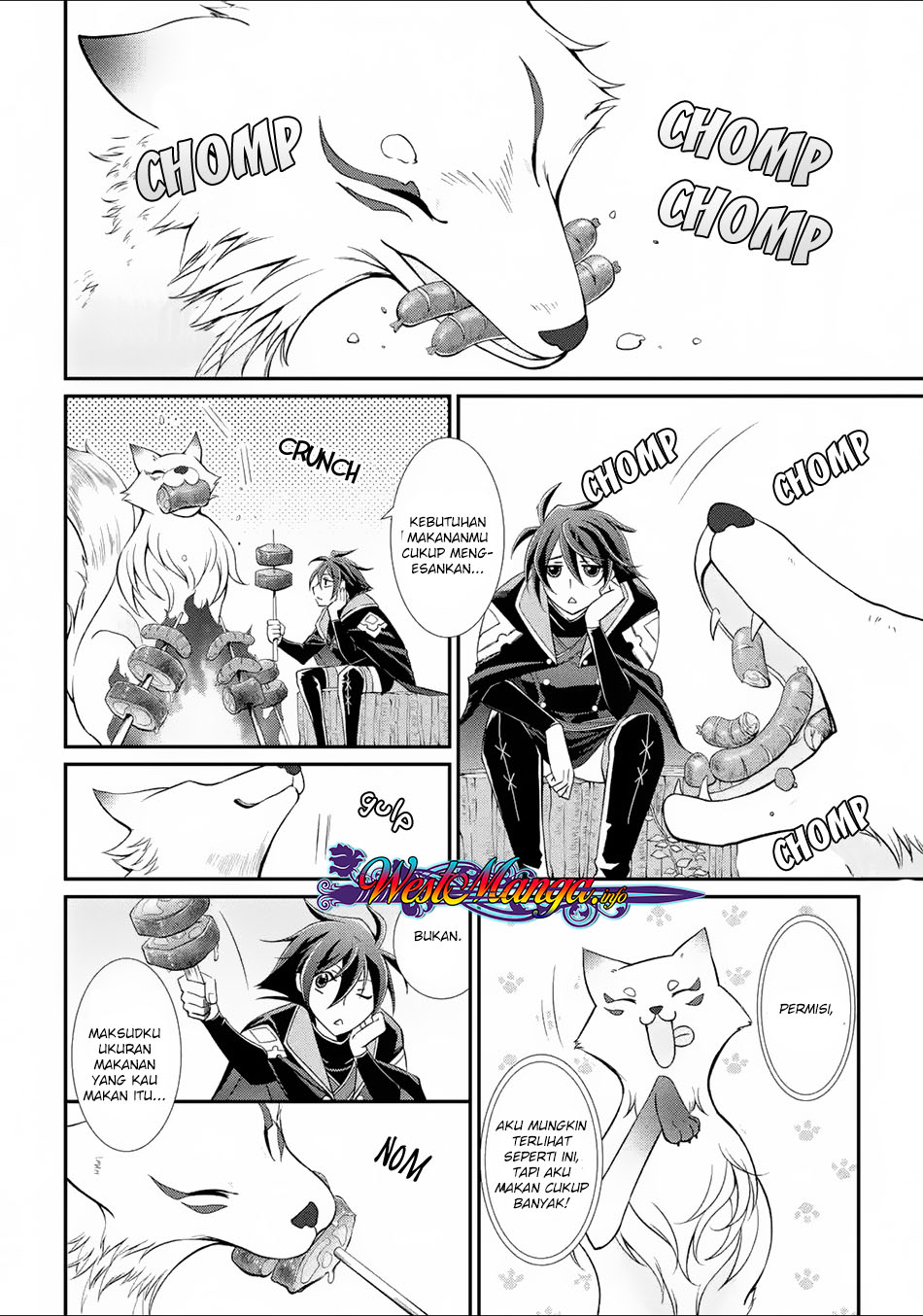 Manga Shikkoku tsukai no saikyo yusha nakama zen’in ni uragira retanode saikyo no mamono Chapter 02.2 gambar 2