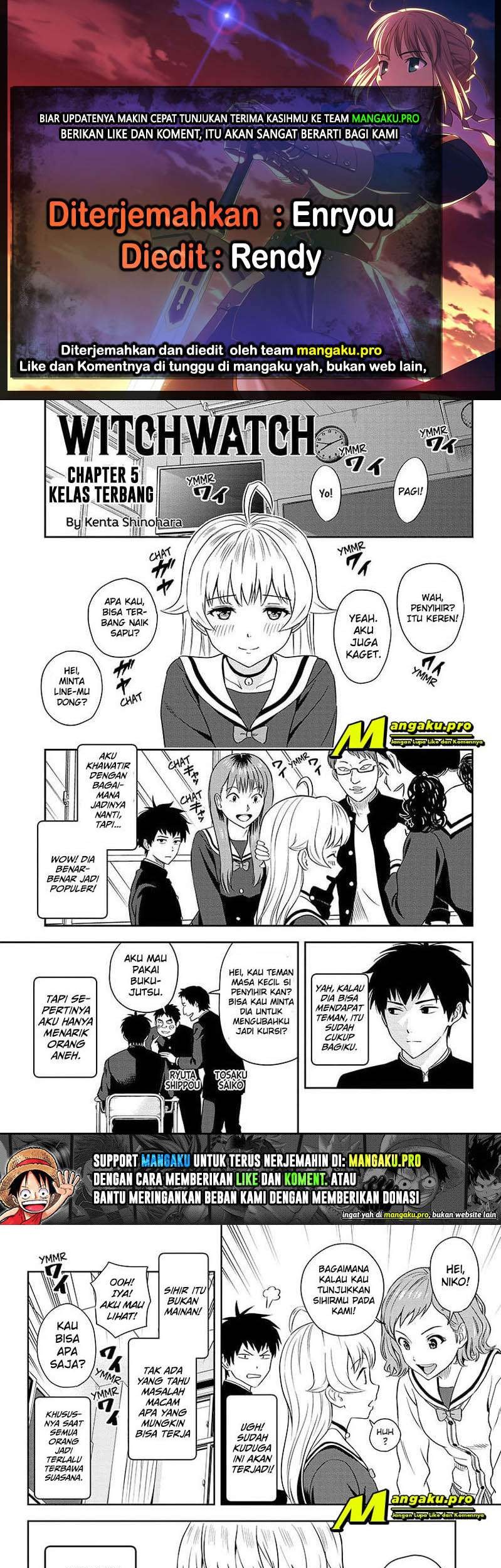 Komik Witch Watch Chapter 05 gambar 1