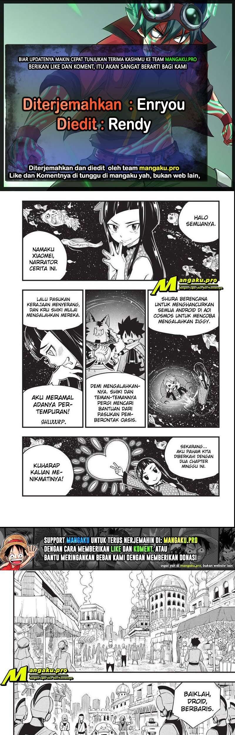 Komik Eden's Zero Chapter 137 gambar 1