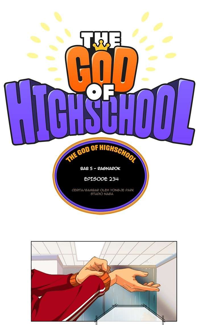 Manhwa The God of High School Chapter 234 gambar 2