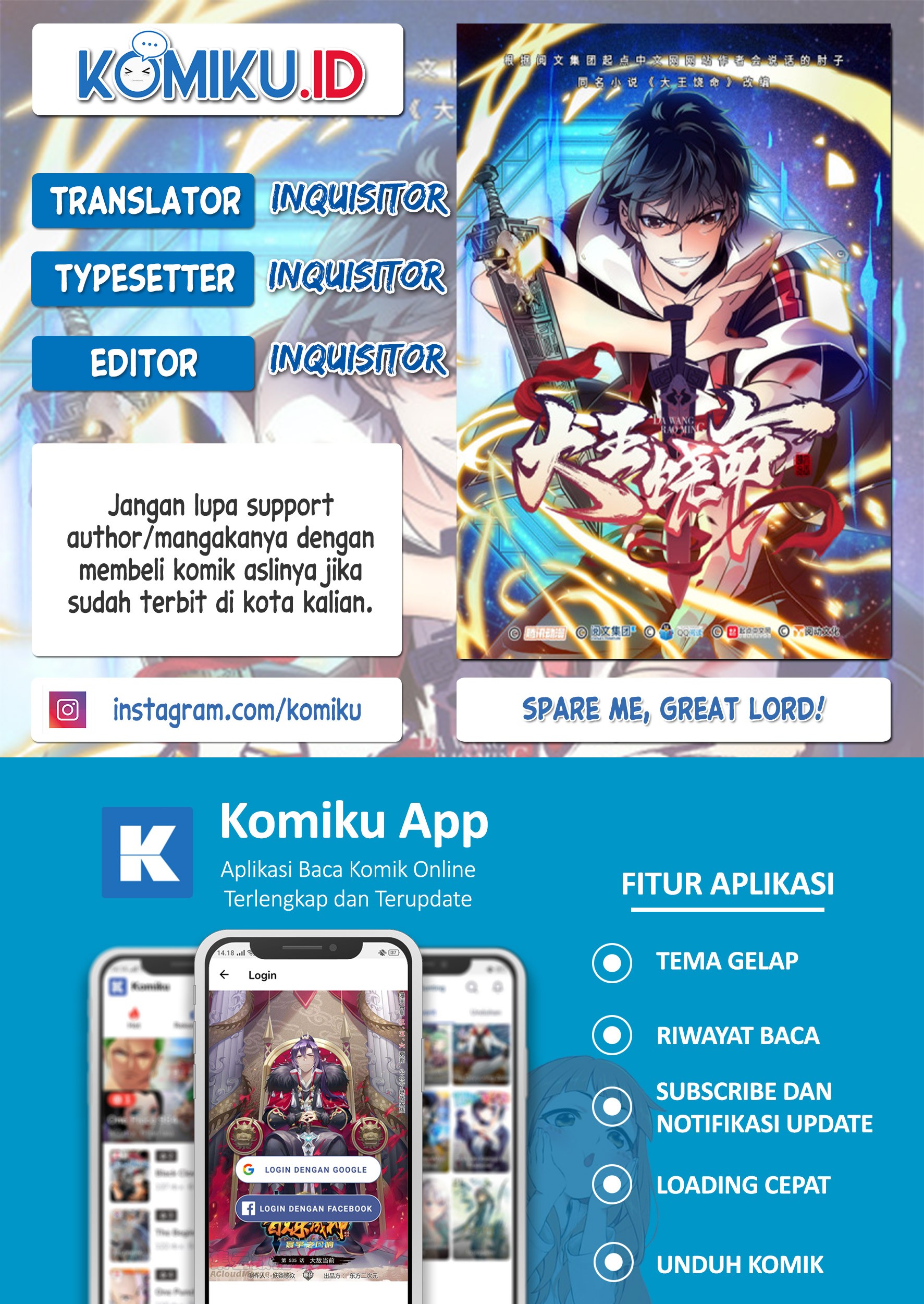 Komik Spare Me, Great Lord! Chapter 61 gambar 1