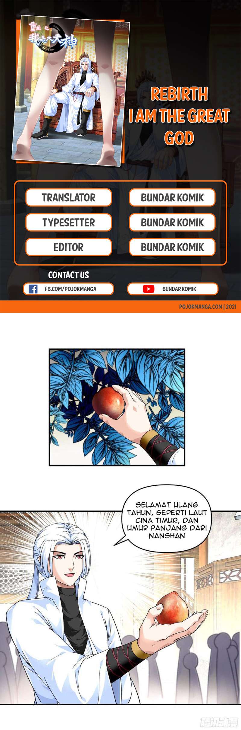 Manhua Rebirth I Am The Great God Chapter 58 gambar 2