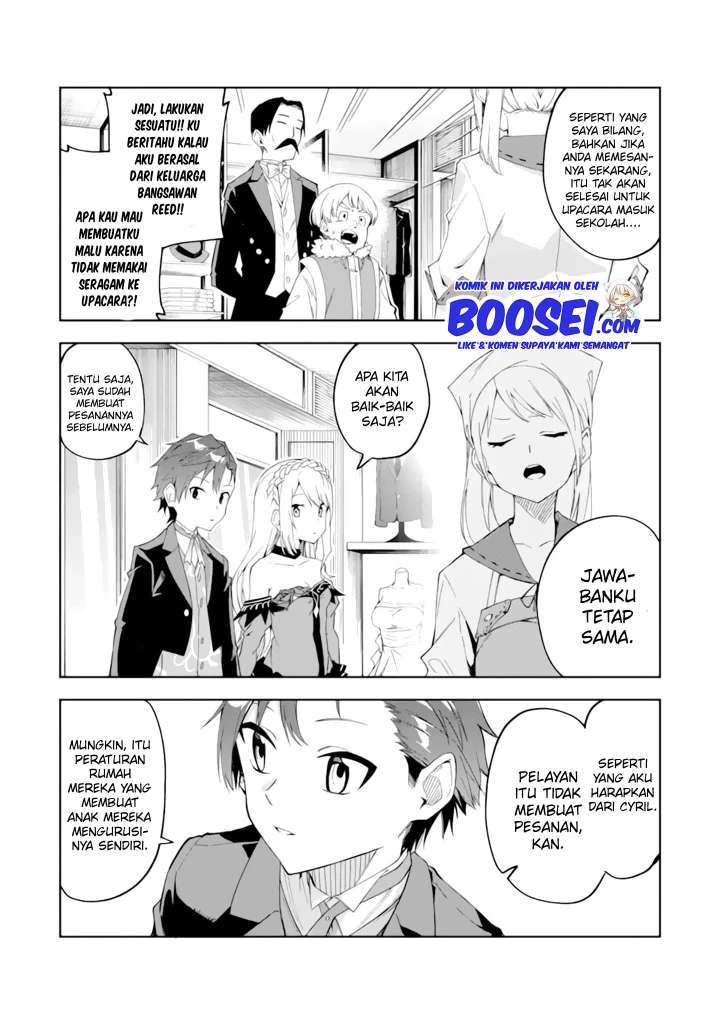 Akuyaku Reijou no Shitsuji-sama Hametsu Flag wa Ore ga Tsubusasete itadakimasu Chapter 04 - Halaman 7