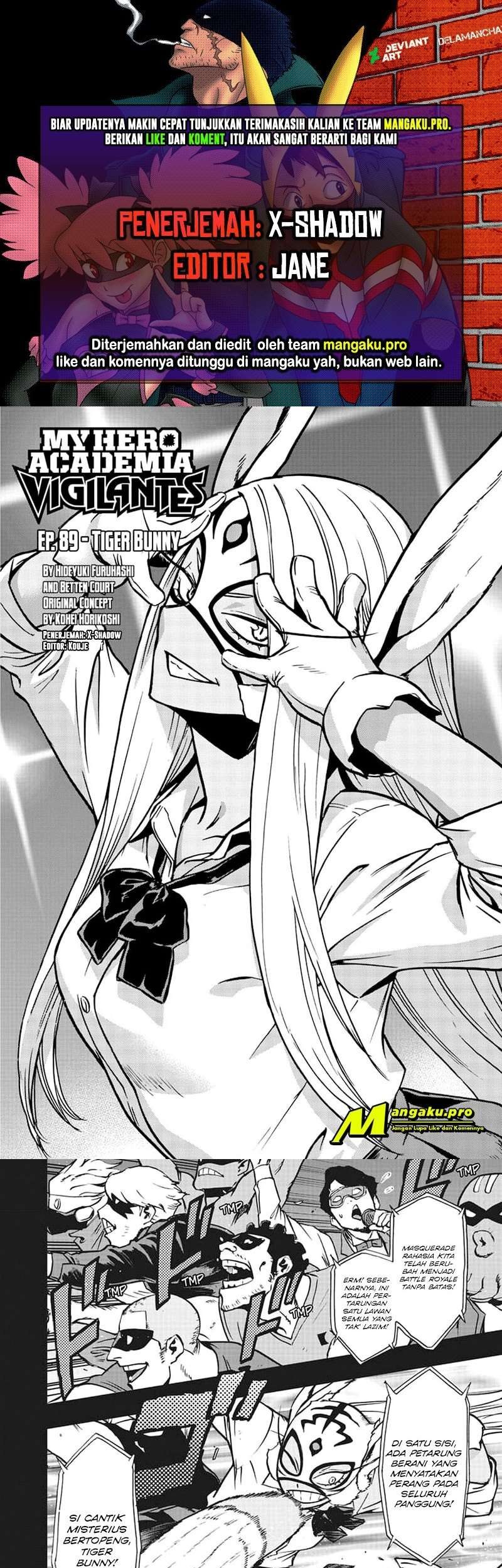 Komik Vigilante: Boku no Hero Academia Illegal Chapter 89 gambar 1