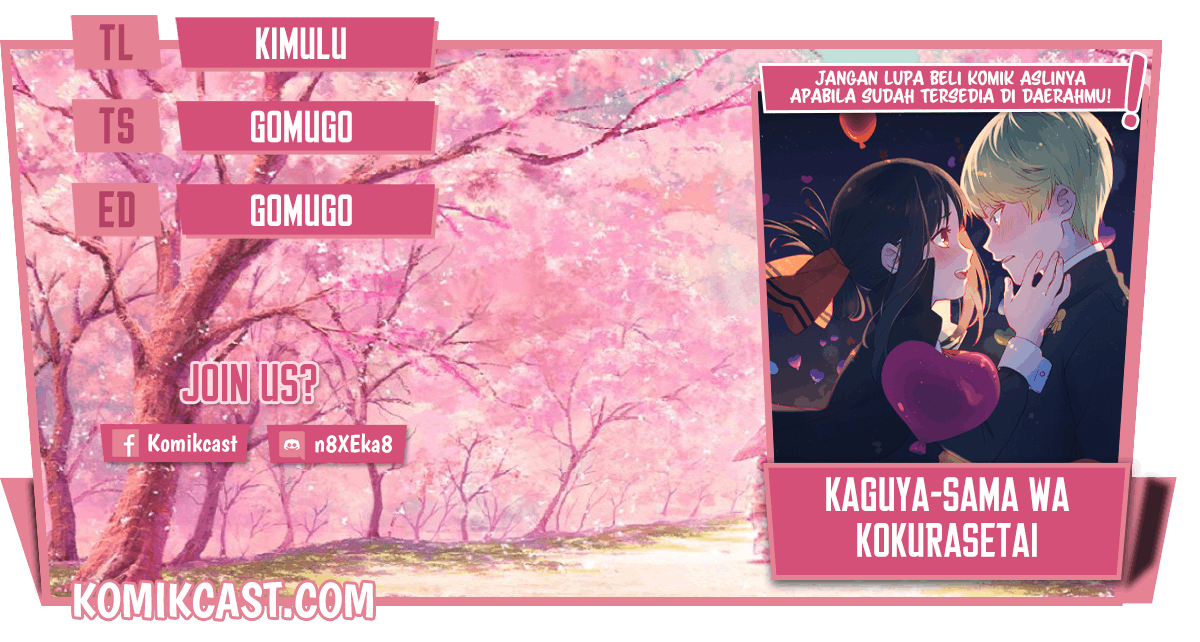 Komik Kaguya-sama wa Kokurasetai – Tensai-tachi no Renai Zunousen Chapter 224 gambar 1