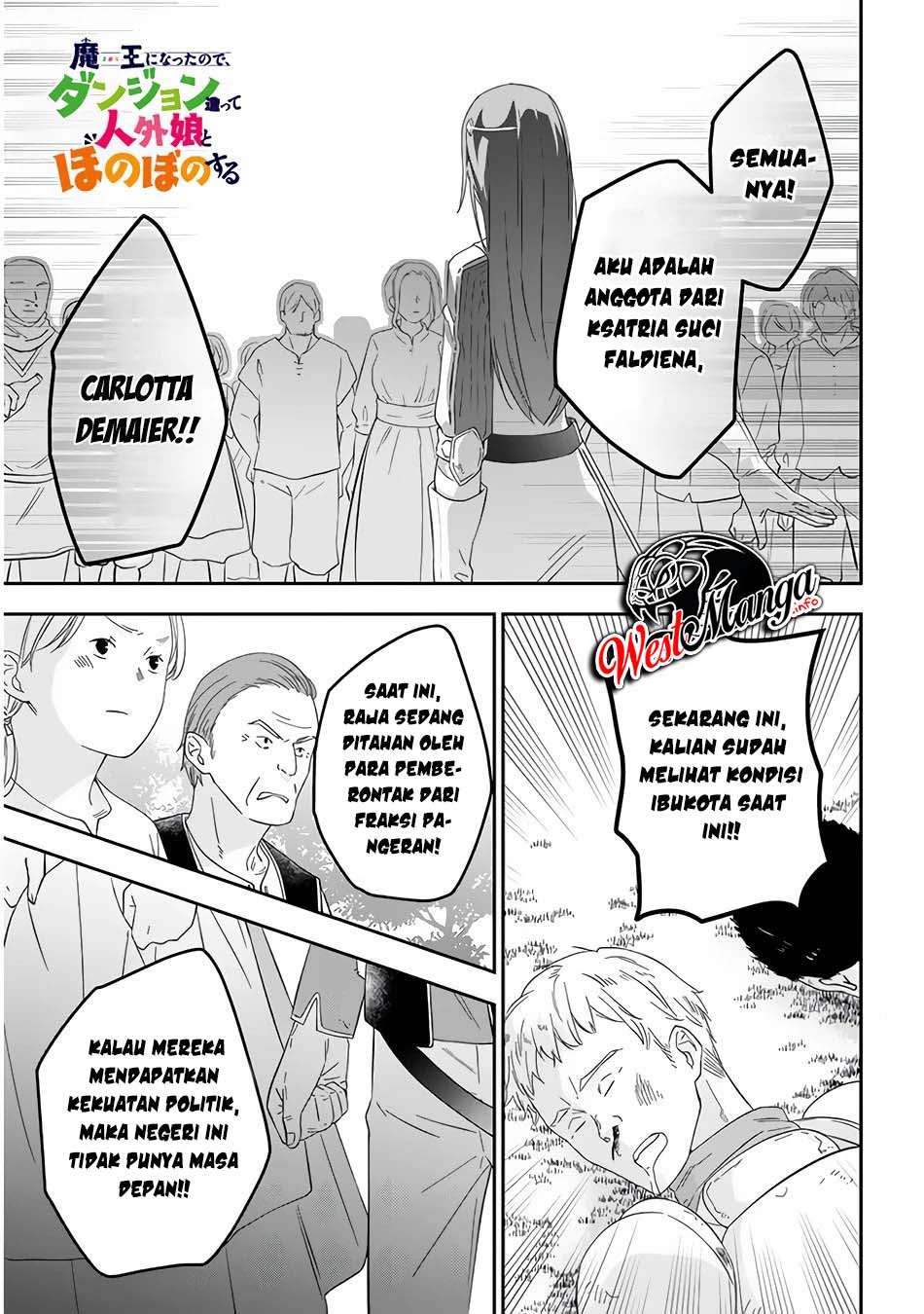 Manga Maou ni Natte node – Dungeon Tsukutte Jingai Musume to Honobono suru Chapter 33 gambar 2