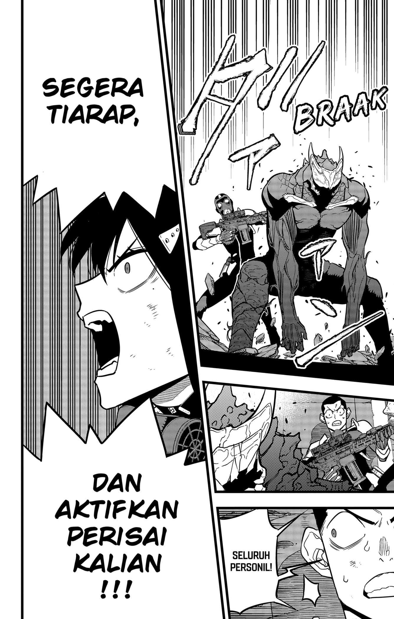 8Kaijuu Chapter 32 - Halaman 10