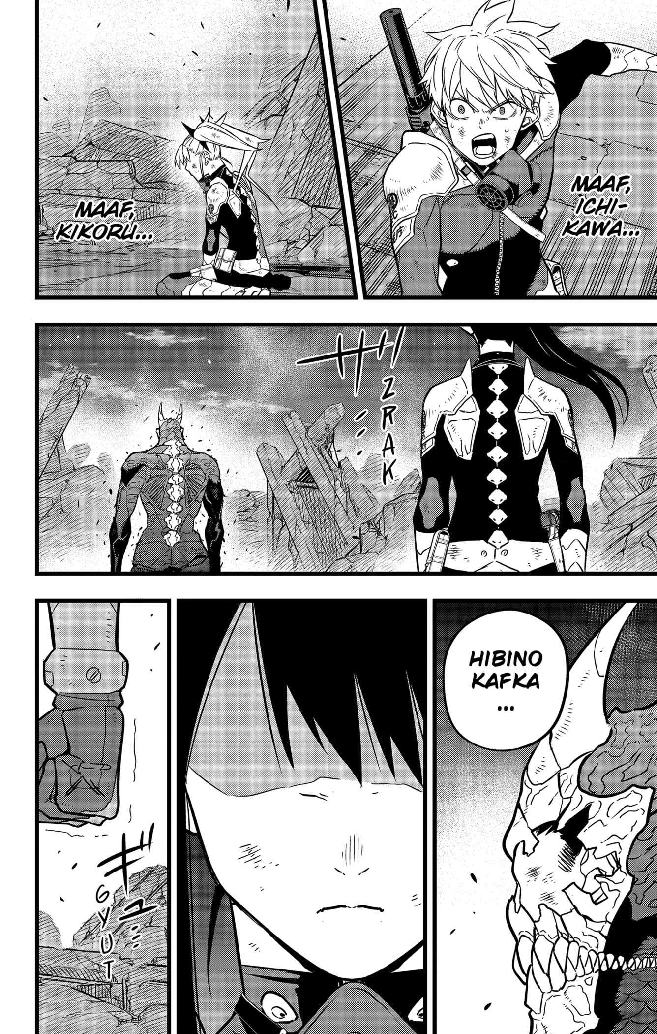 8Kaijuu Chapter 32 - Halaman 16