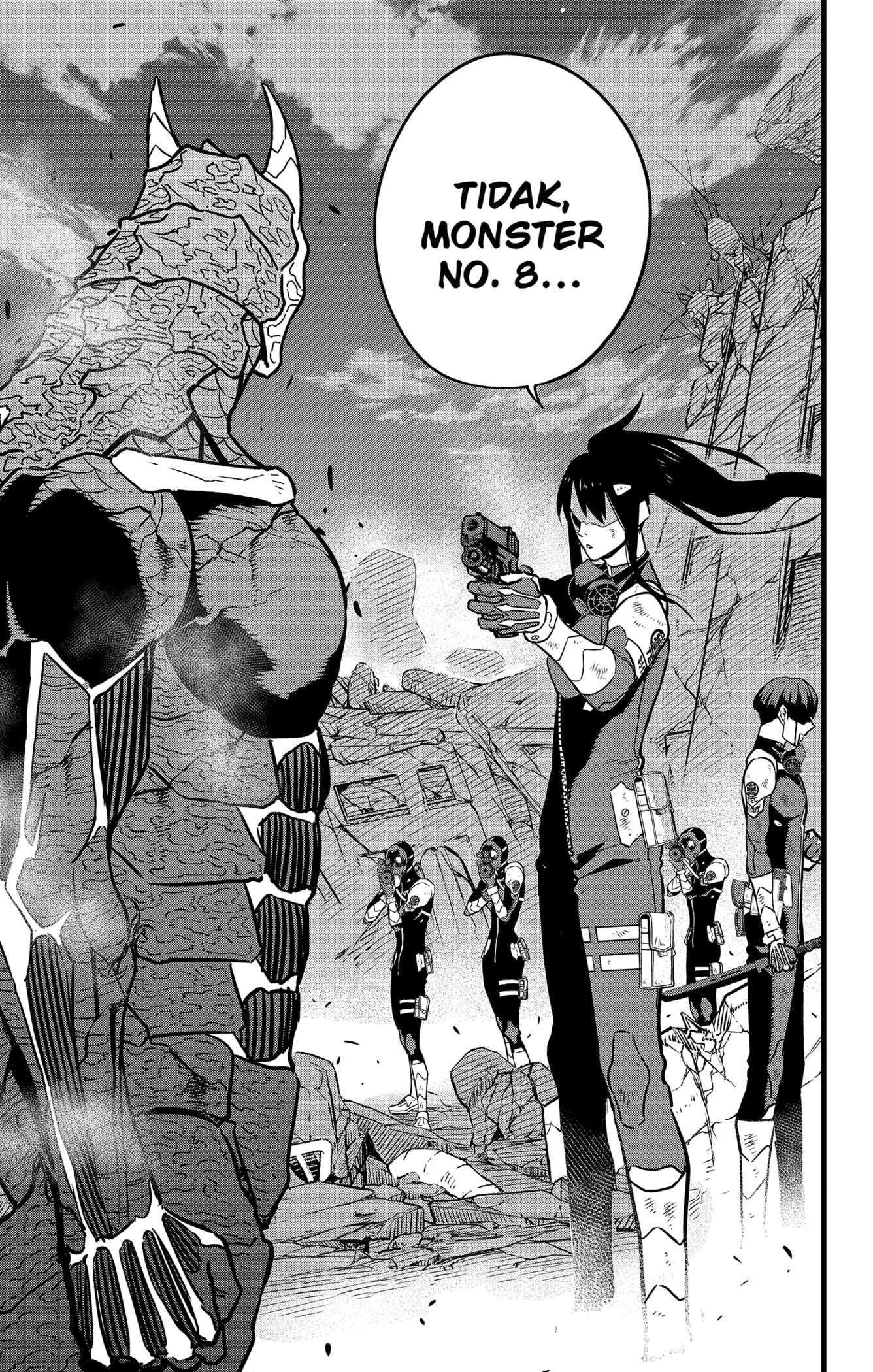 8Kaijuu Chapter 32 - Halaman 17
