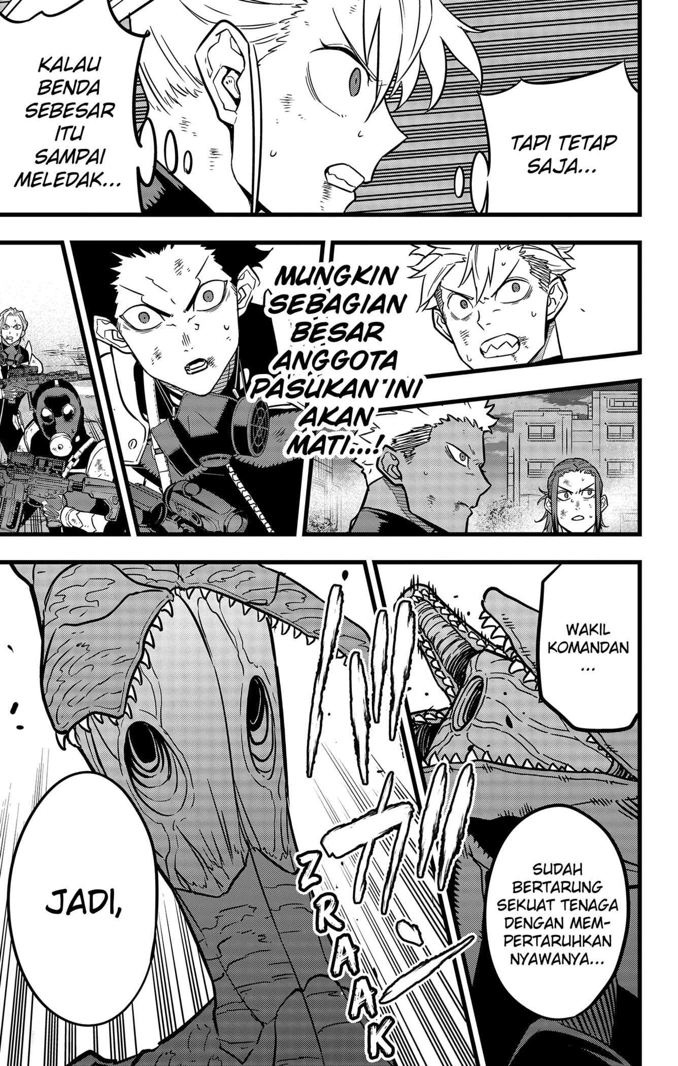 8Kaijuu Chapter 32 - Halaman 3