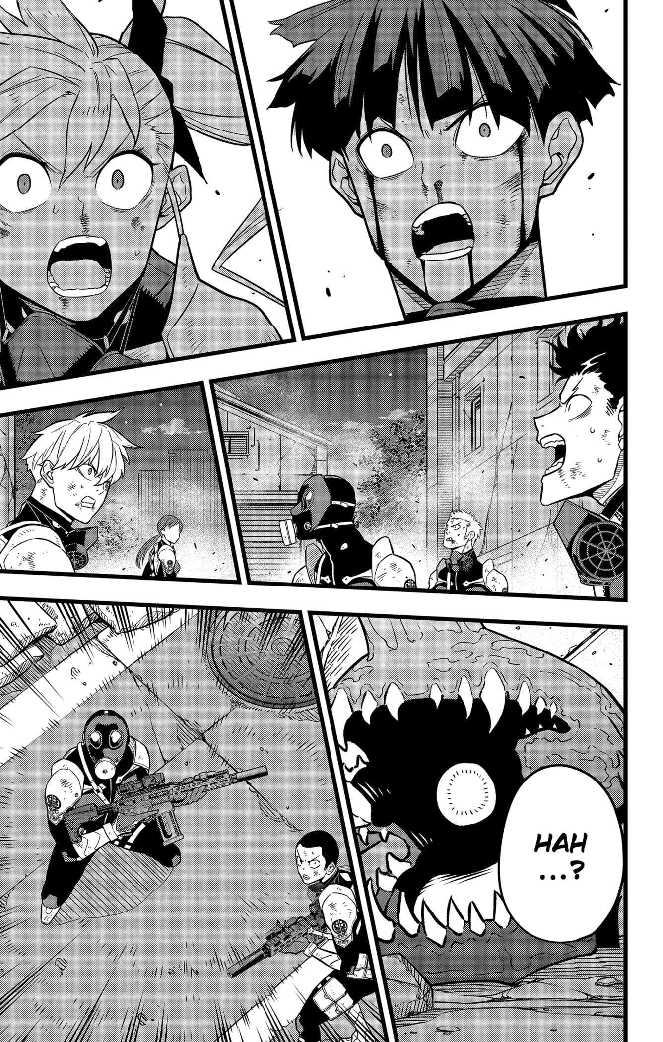 8Kaijuu Chapter 32 - Halaman 9