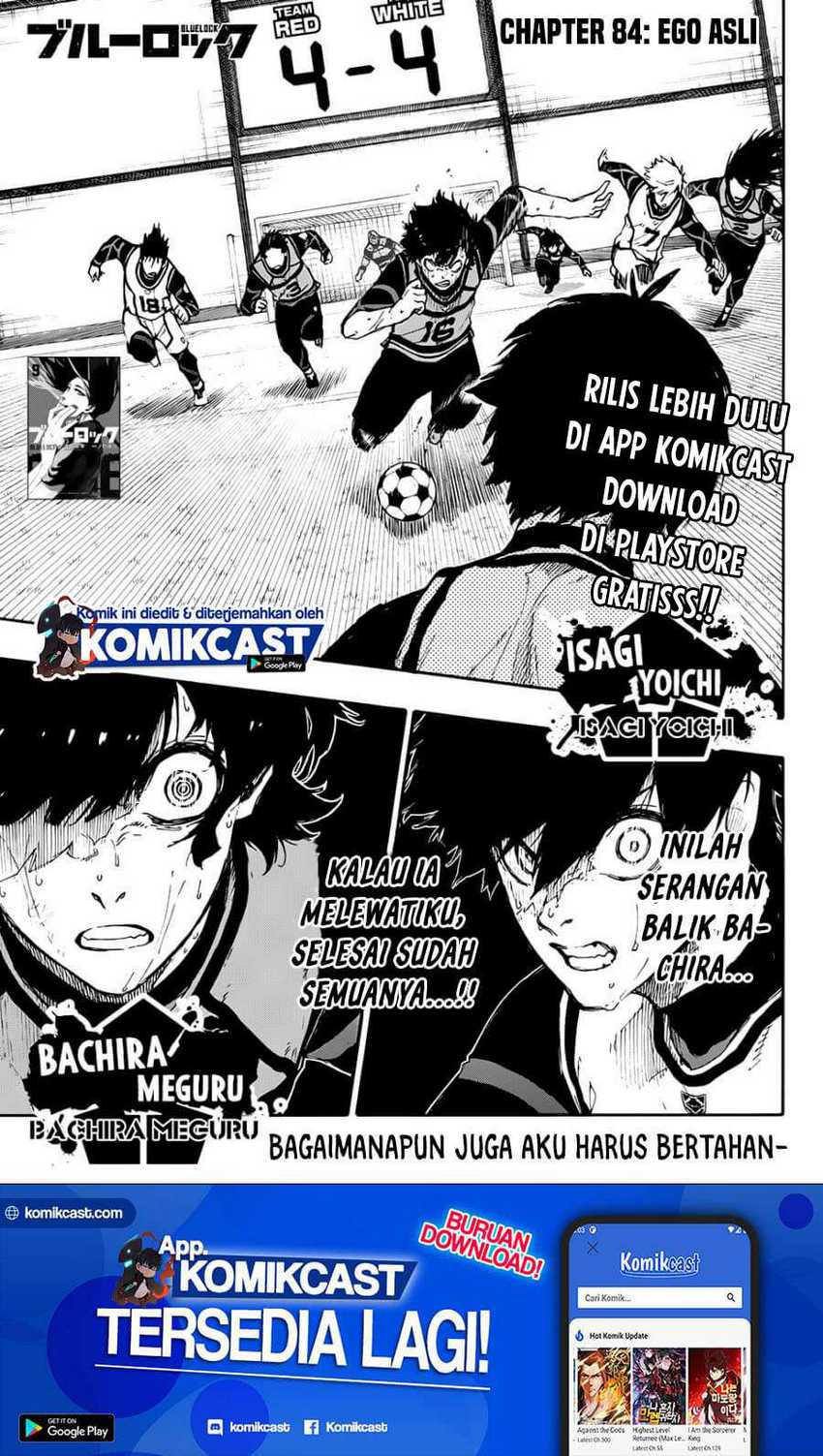 Manga Blue Lock Chapter 84 gambar 2