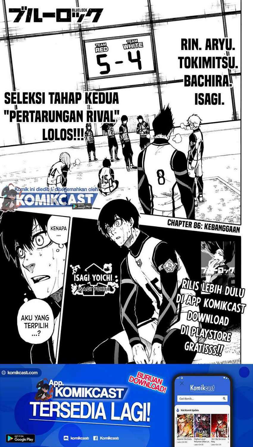 Manga Blue Lock Chapter 86 gambar 2