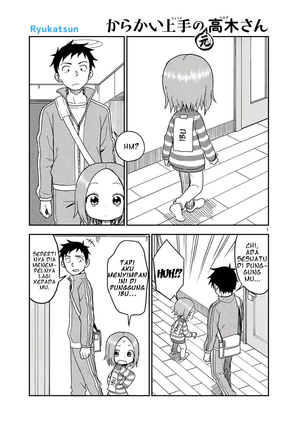 Karakai Jouzu no (Moto) Takagi-san Chapter 78 - Halaman 2