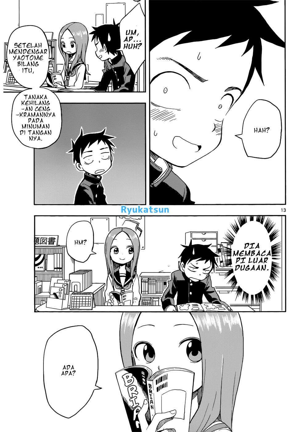 Karakai Jouzu no Takagi-san Chapter 94 - Halaman 14