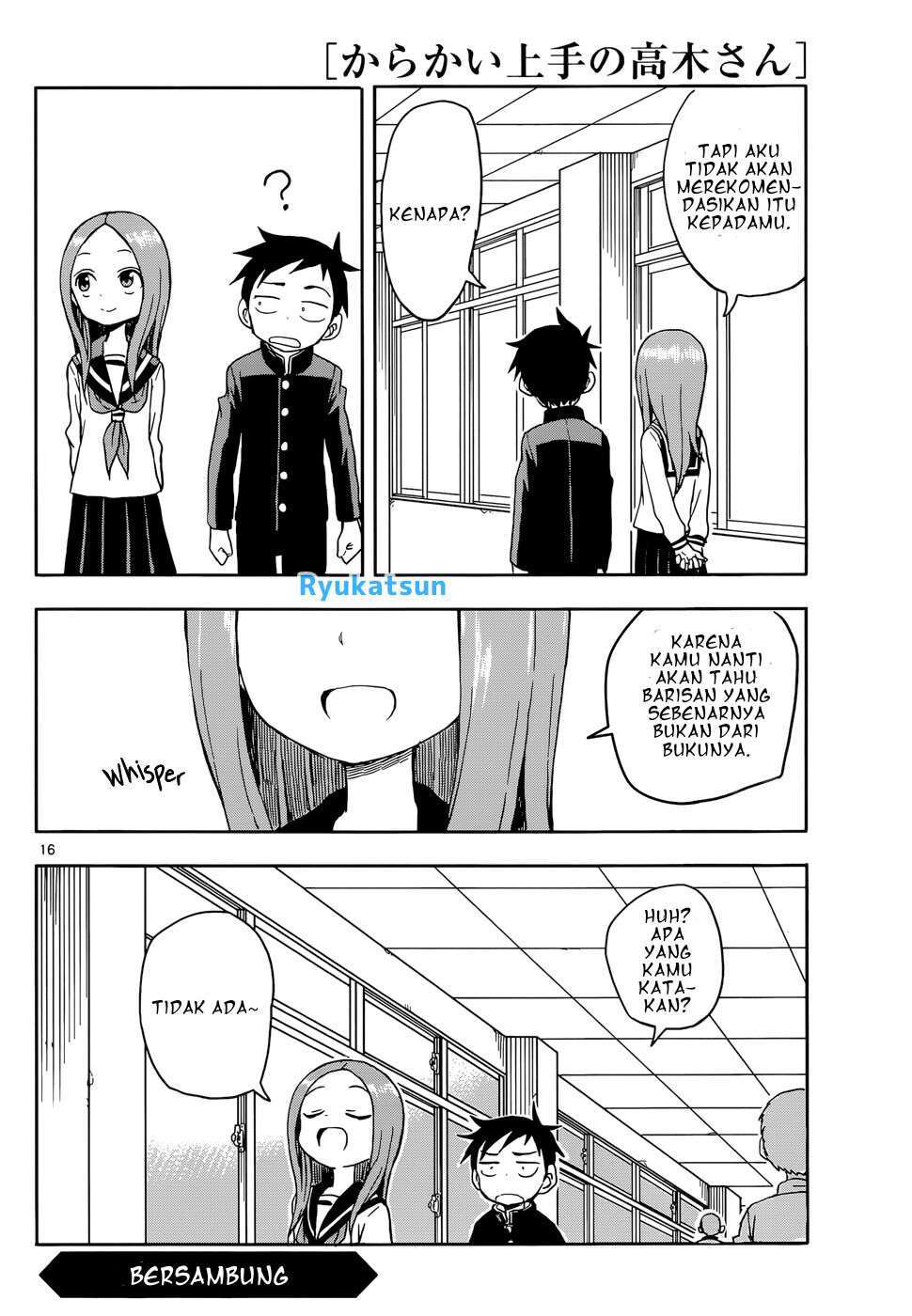 Karakai Jouzu no Takagi-san Chapter 94 - Halaman 17