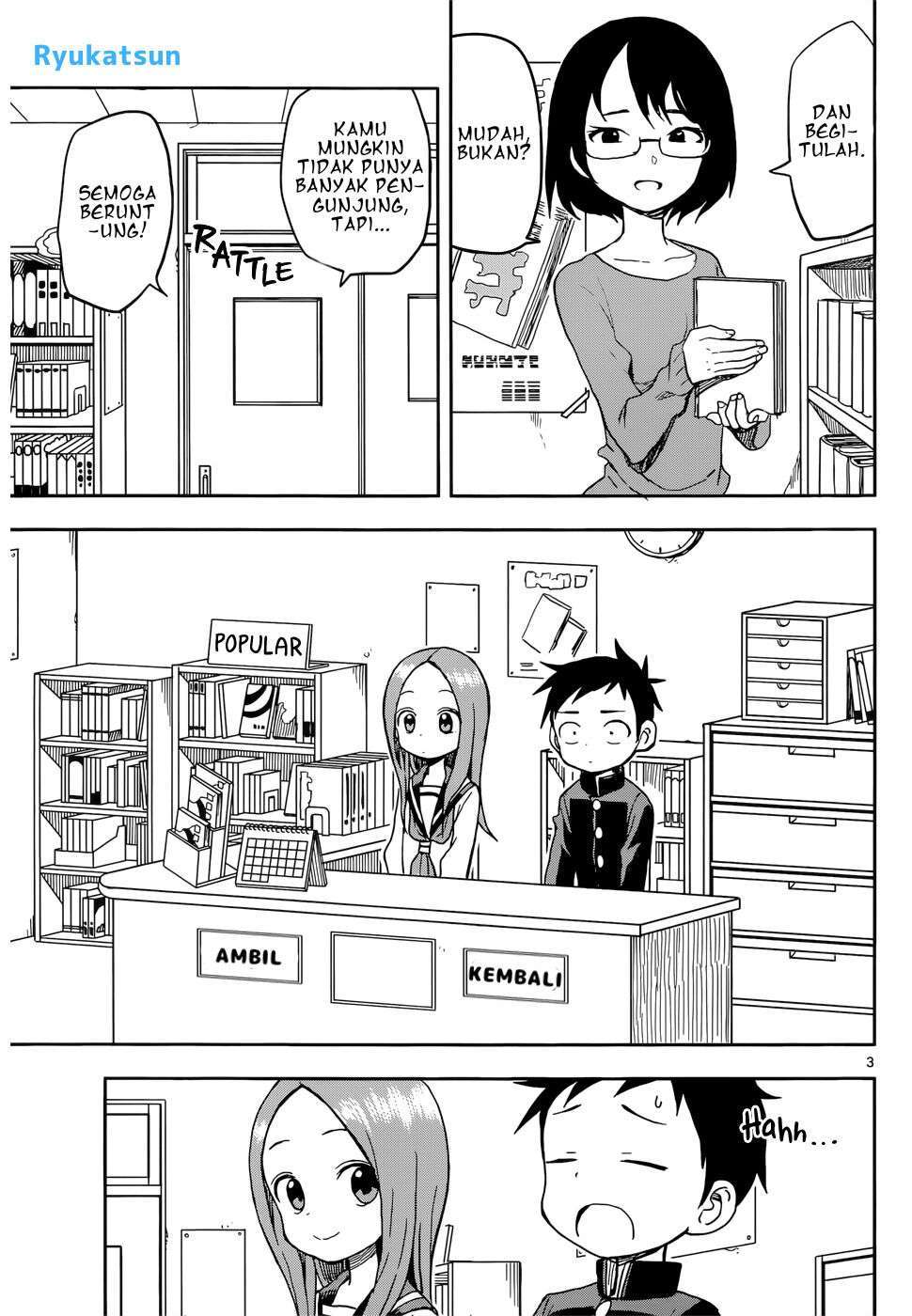 Karakai Jouzu no Takagi-san Chapter 94 - Halaman 4