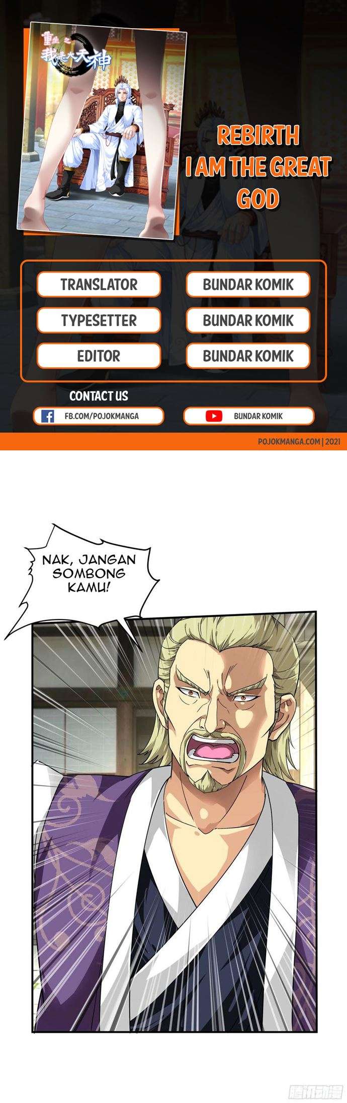 Komik Rebirth I Am The Great God Chapter 63 gambar 1