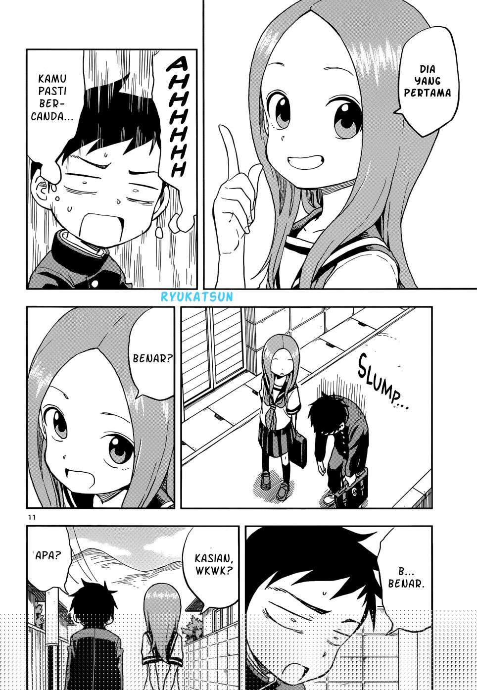 Karakai Jouzu no Takagi-san Chapter 95 - Halaman 11