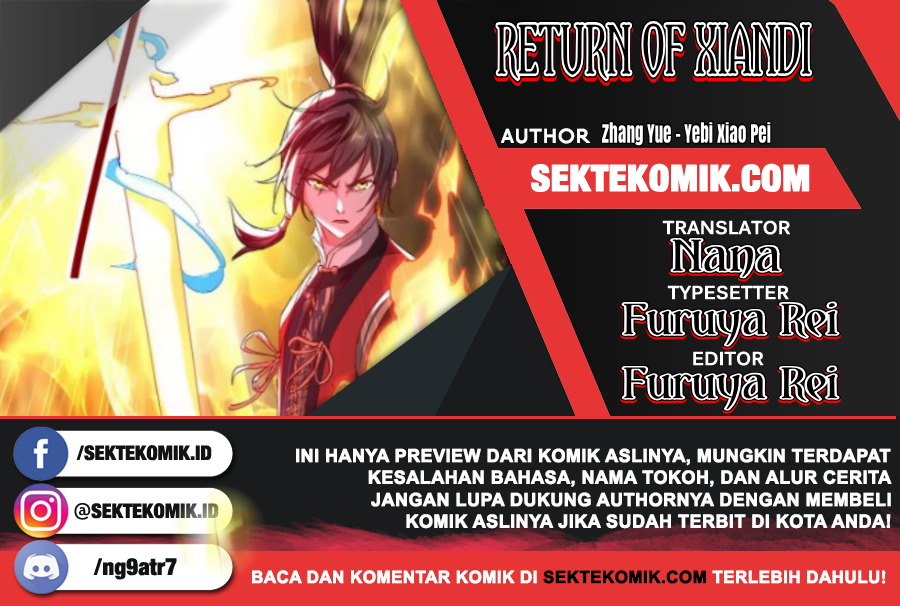 Komik Return of Xiandi Chapter 181 gambar 1