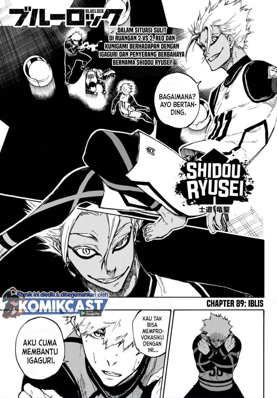 Komik Blue Lock Chapter 89 gambar 1