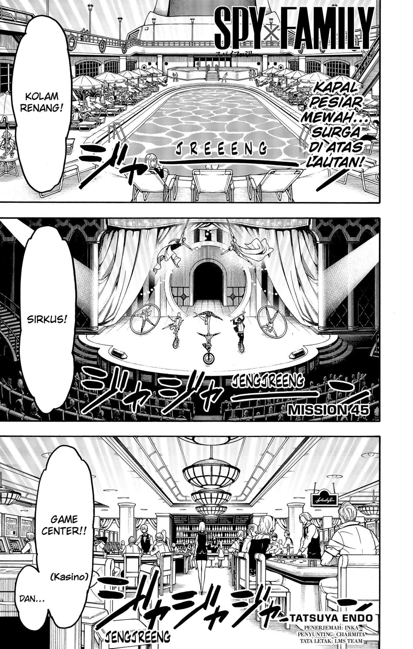 Komik Spy X Family Chapter 45 gambar 1