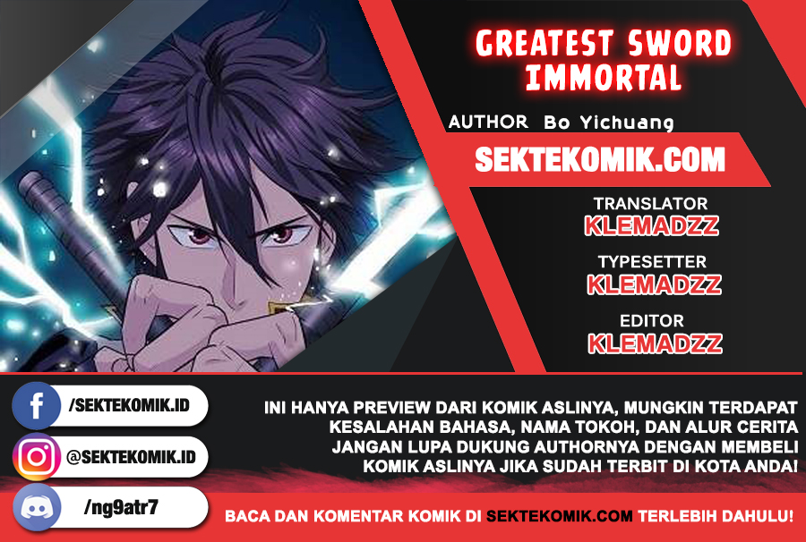 Komik Greatest Sword Immortal Chapter 122 gambar 1