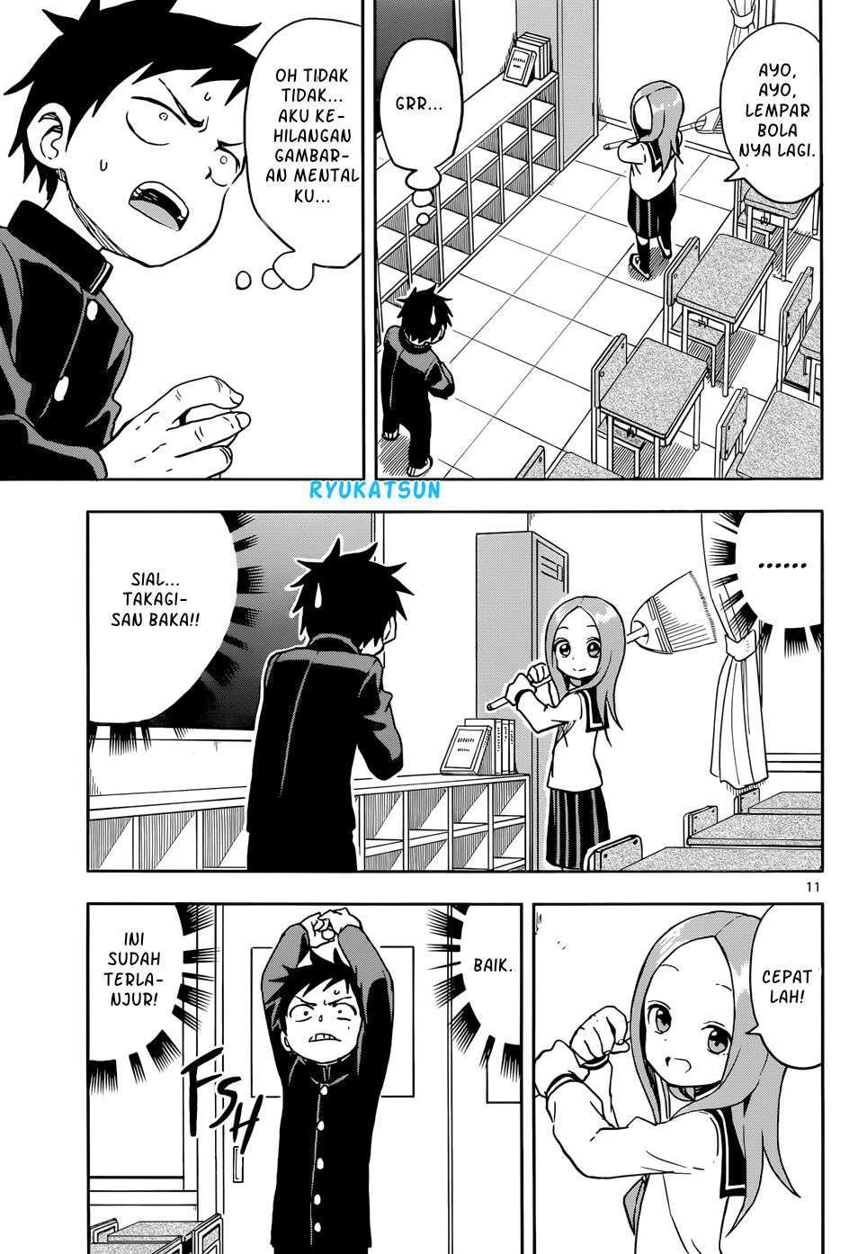 Karakai Jouzu no Takagi-san Chapter 104 - Halaman 12
