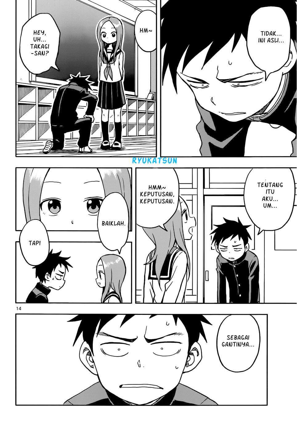 Karakai Jouzu no Takagi-san Chapter 104 - Halaman 15