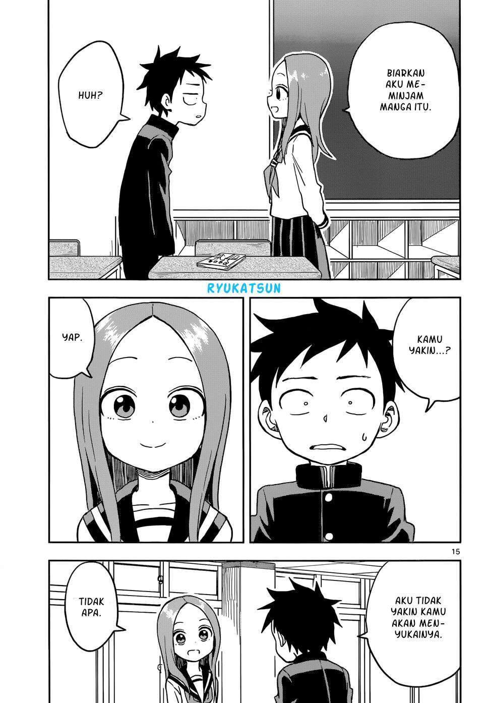 Karakai Jouzu no Takagi-san Chapter 104 - Halaman 16