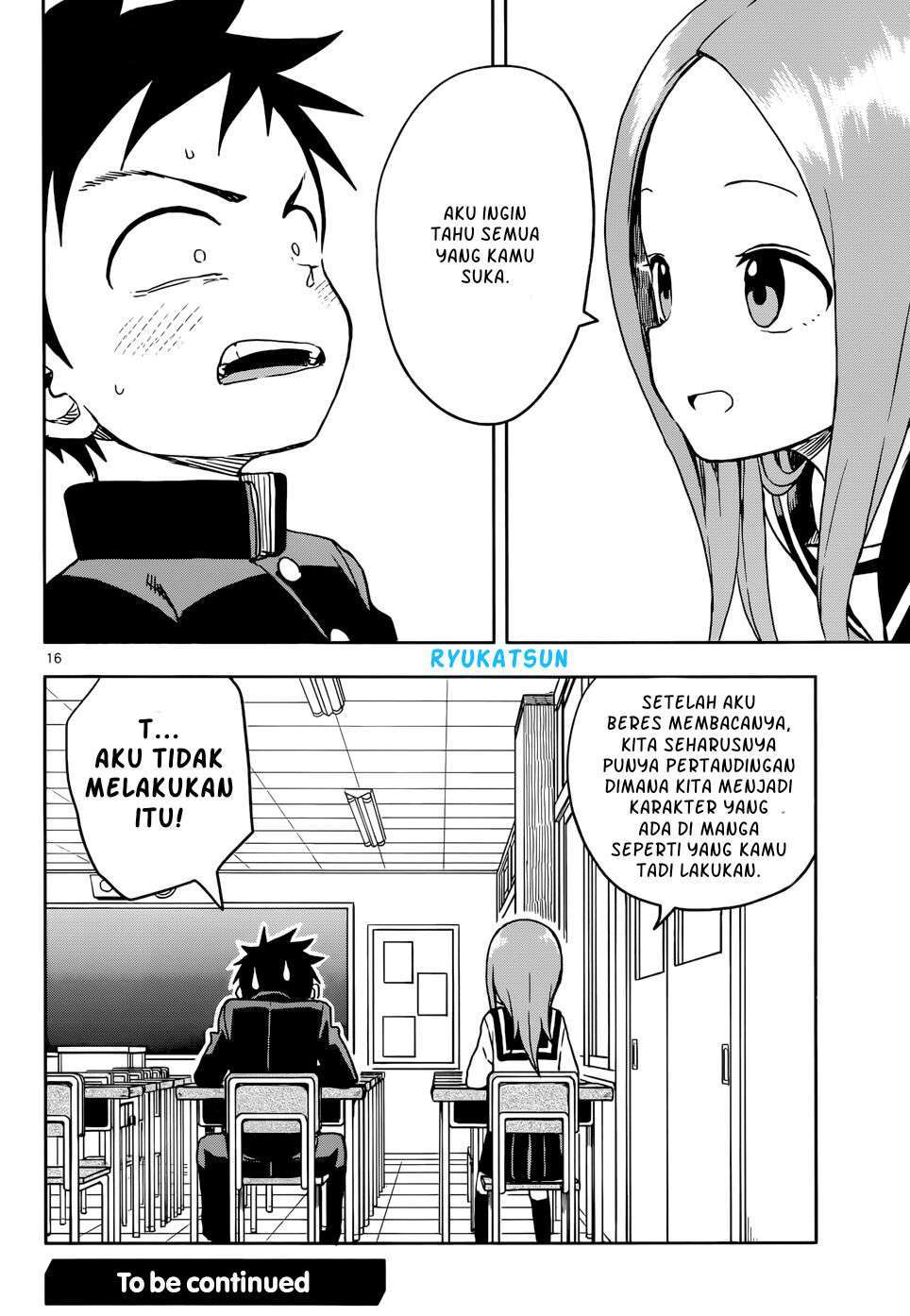 Karakai Jouzu no Takagi-san Chapter 104 - Halaman 17