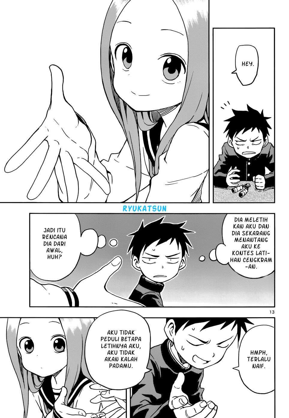 Karakai Jouzu no Takagi-san Chapter 103 - Halaman 14