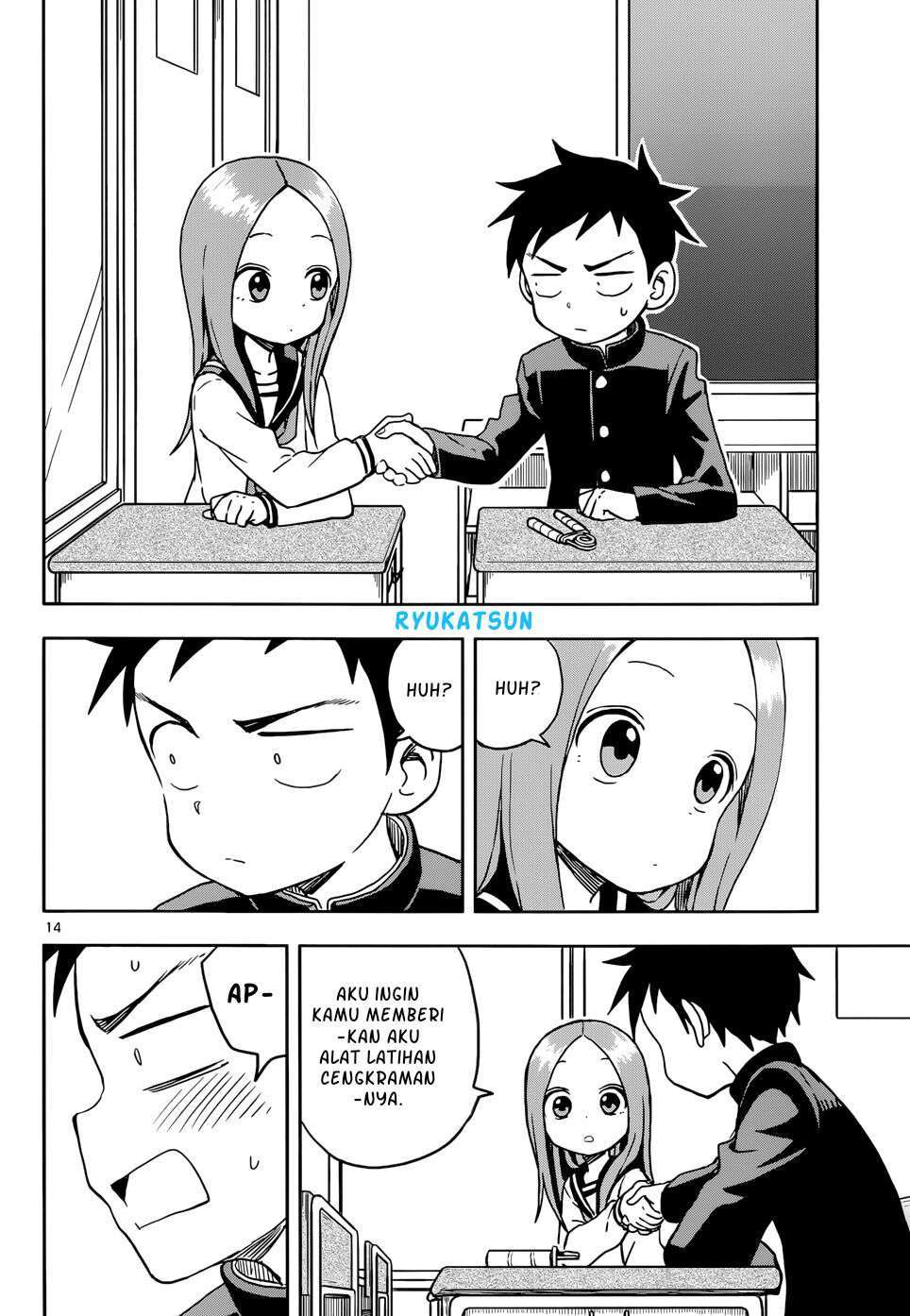 Karakai Jouzu no Takagi-san Chapter 103 - Halaman 15